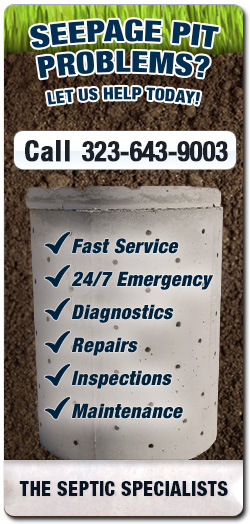 Professional Seepage Pit Installation In Sylmar